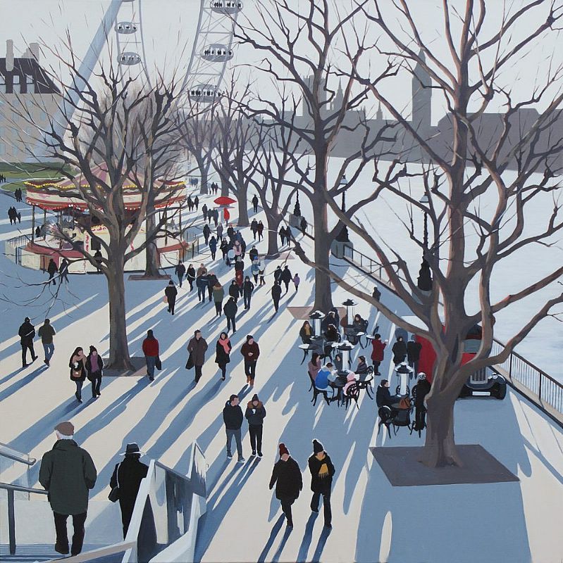 Winter Festival Southbank by Jo Quigley