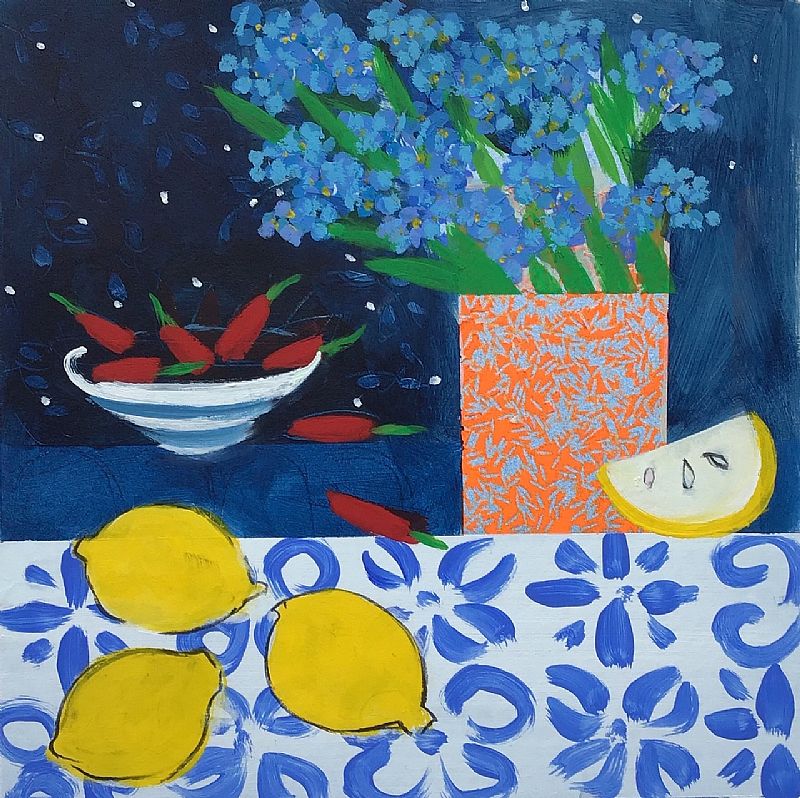 Little Forget me not and lemons  by Relton Marine