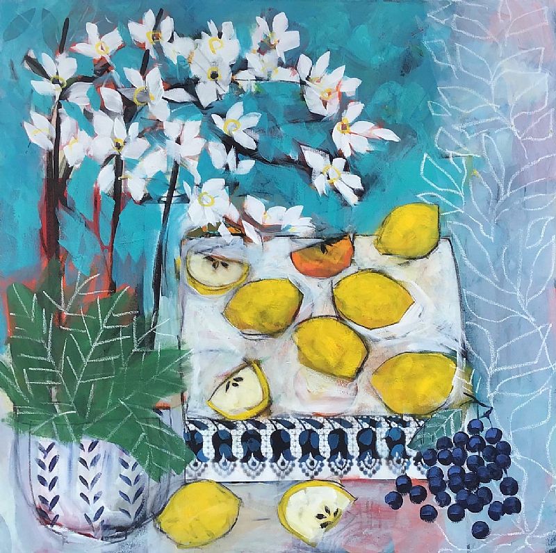 Orchid and Lemons by Relton Marine
