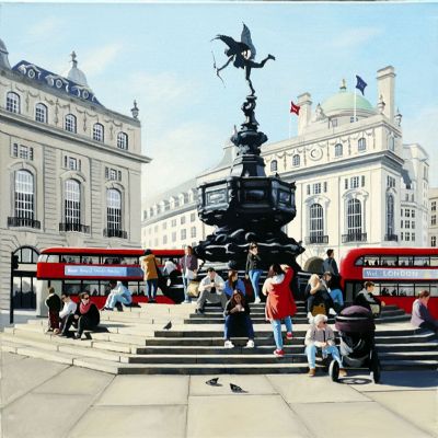 Piccadilly Circus by Jo Quigley