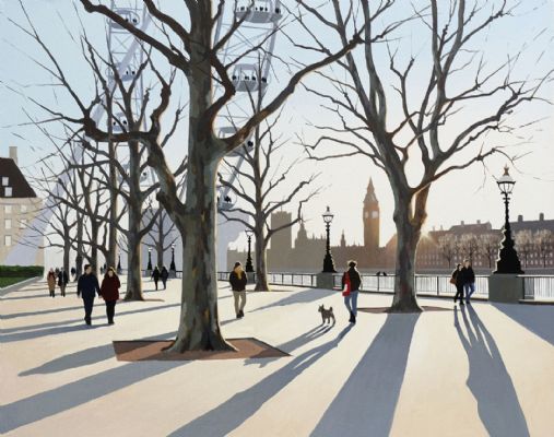 Sunset Shadows, Southbank by Jo Quigley