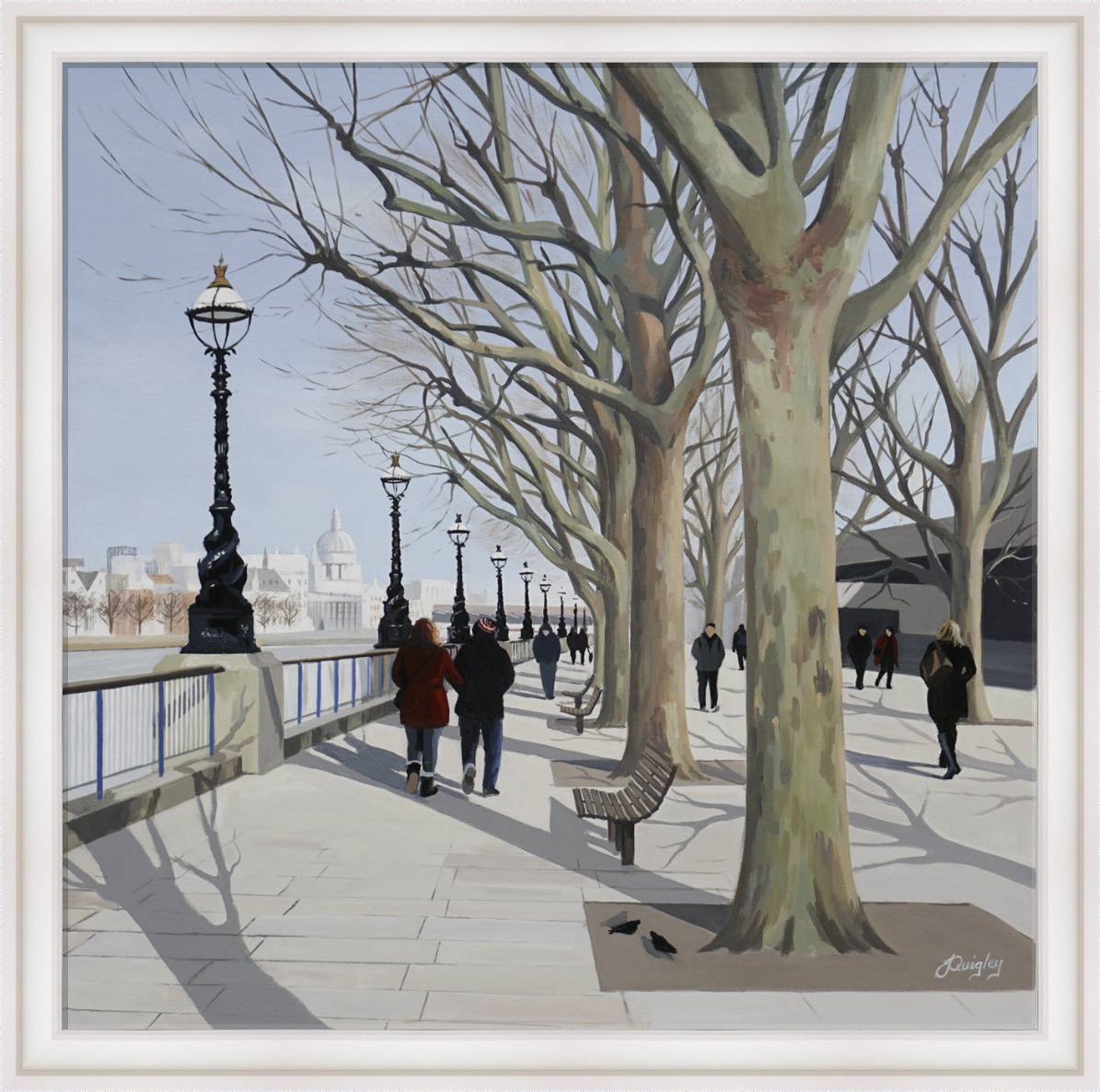 London Morning Stroll by Jo Quigley