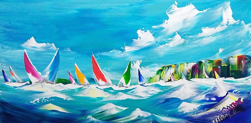 Blue Skies and Summer Seas by Janet Nelson