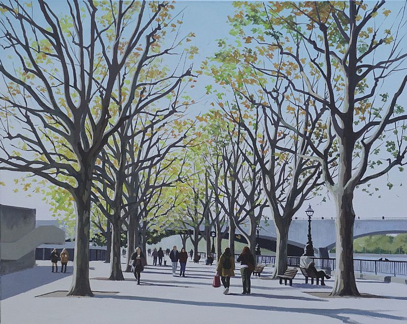 Autumn Afternoon, Southbank by Jo Quigley