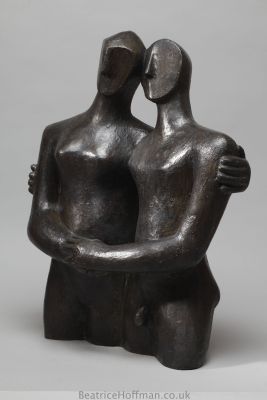 Etruscan Couple 1 by Beatrice Hoffman