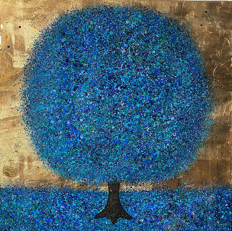 Blue Eucalyptus by Nicky Chubb