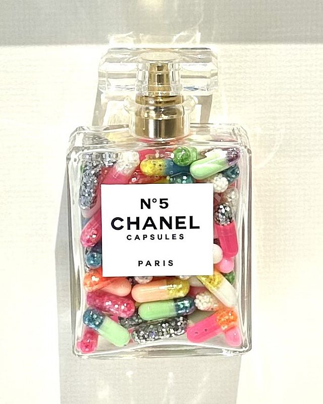 Chanel no 5 Dolly Mixture by Emma Gibbons