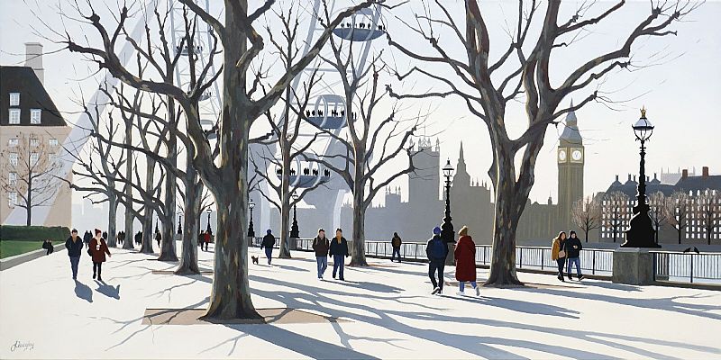 Early Afternoon Southbank II by Jo Quigley