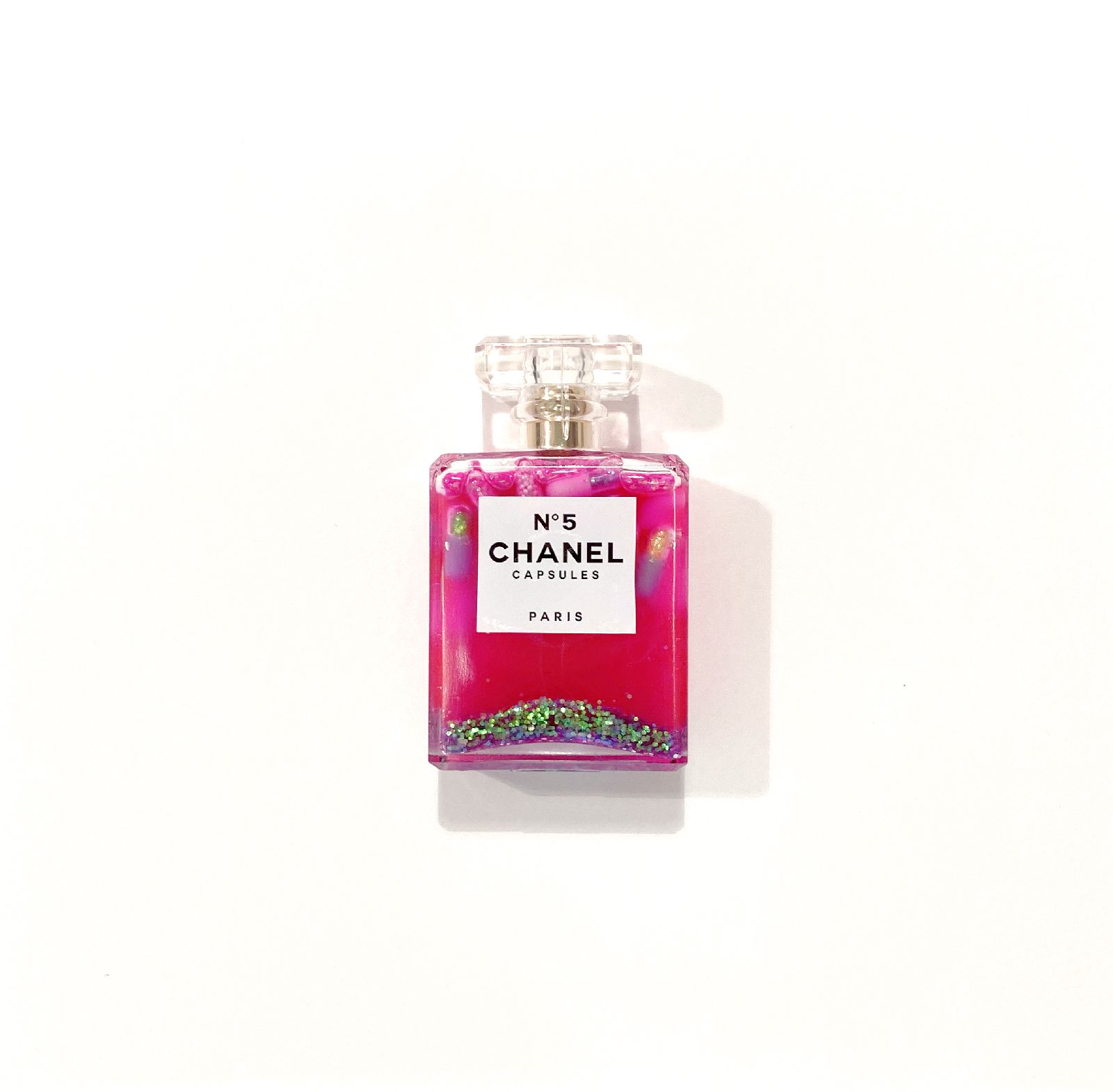 Emma Gibbons - 'Toxique Chanel-Pink' - Deluxe Framed Limited Edition