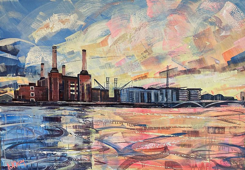 Impression of Battersea II by Nadia Day
