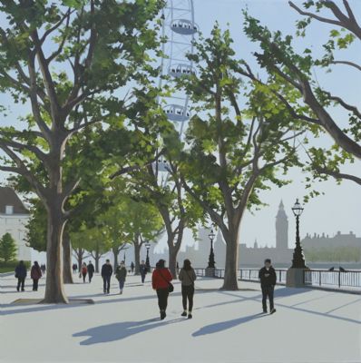 Late Afternoon, Southbank II by Jo Quigley
