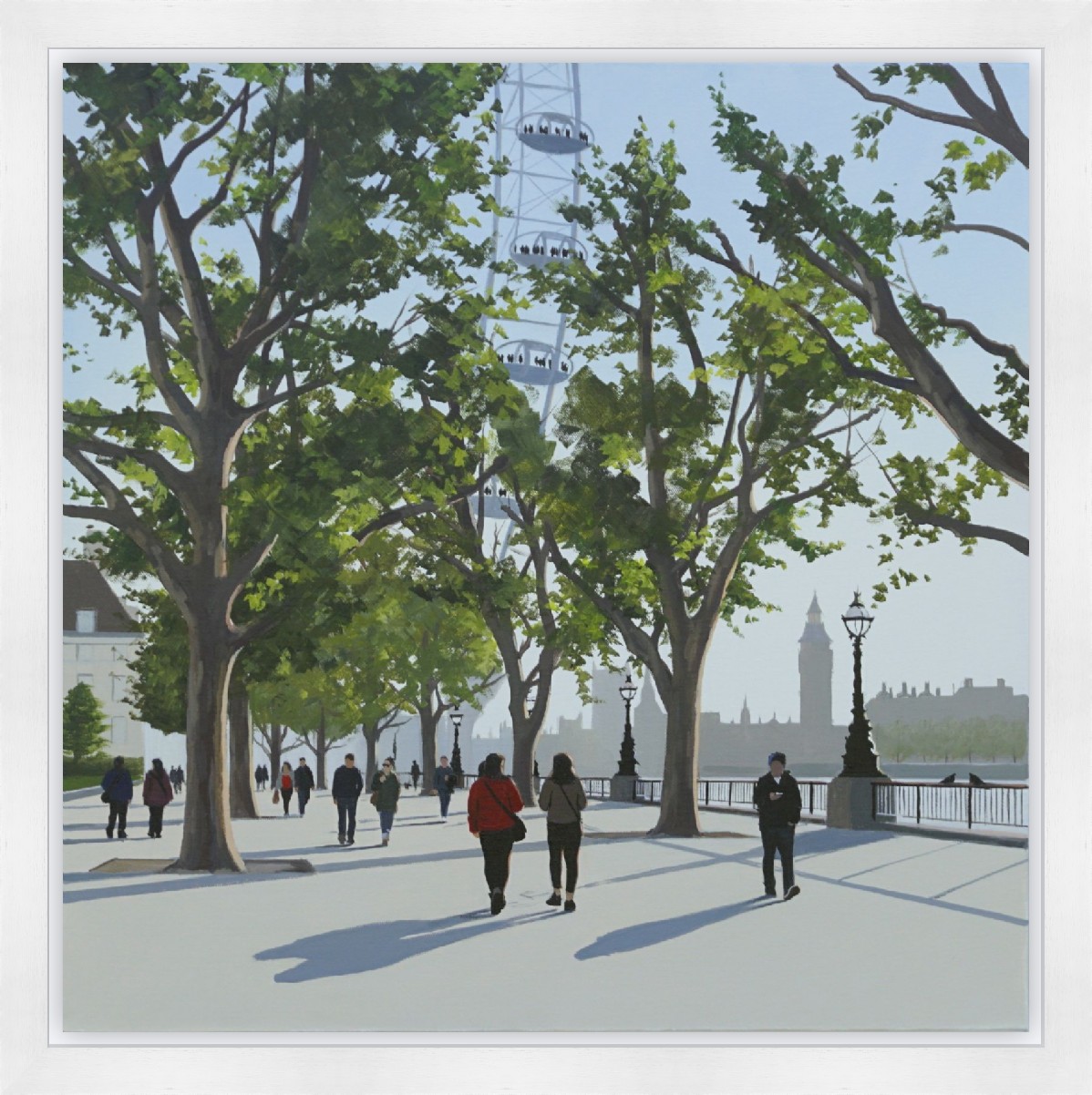 Late Afternoon, Southbank II by Jo Quigley