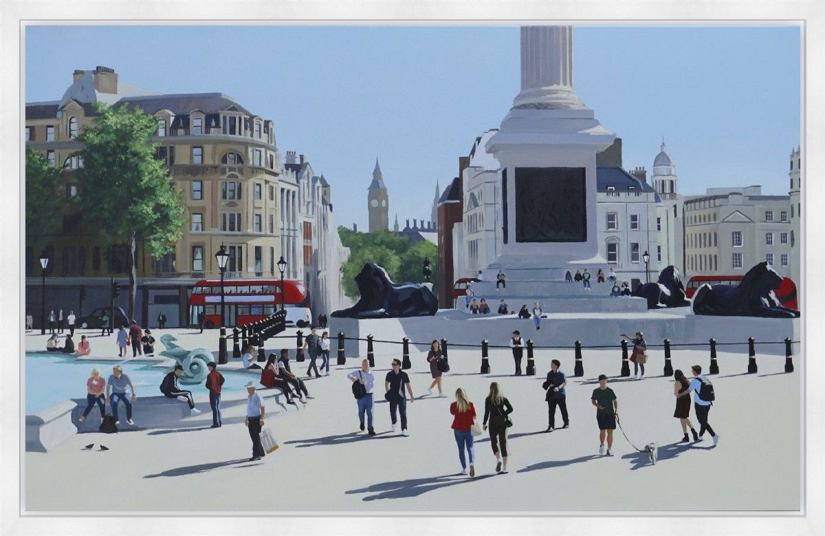 Later Summer, Trafalgar Square II by Jo Quigley