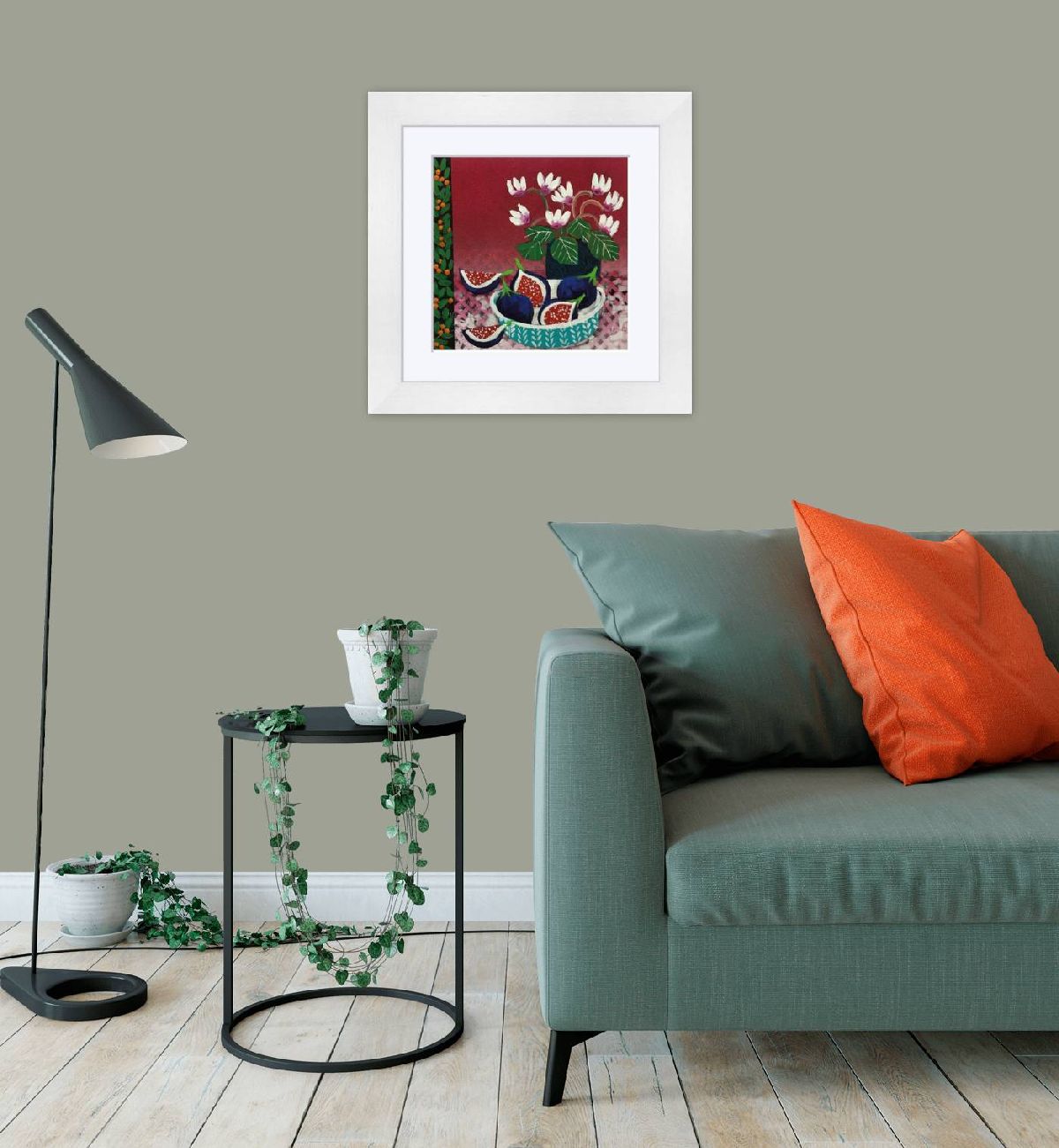 Little Cyclamen and Figs by Relton Marine