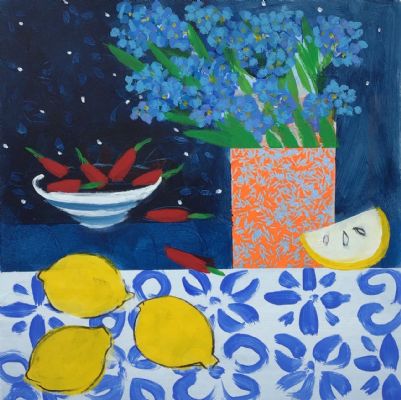 Little Forget me not and lemons by Relton Marine
