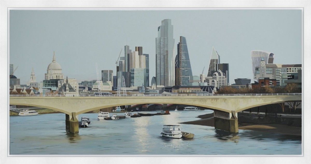 London Skyline by Jo Quigley