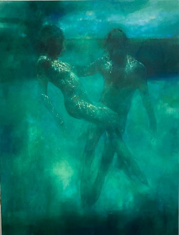 Ocean Swimmers by Bill Bate