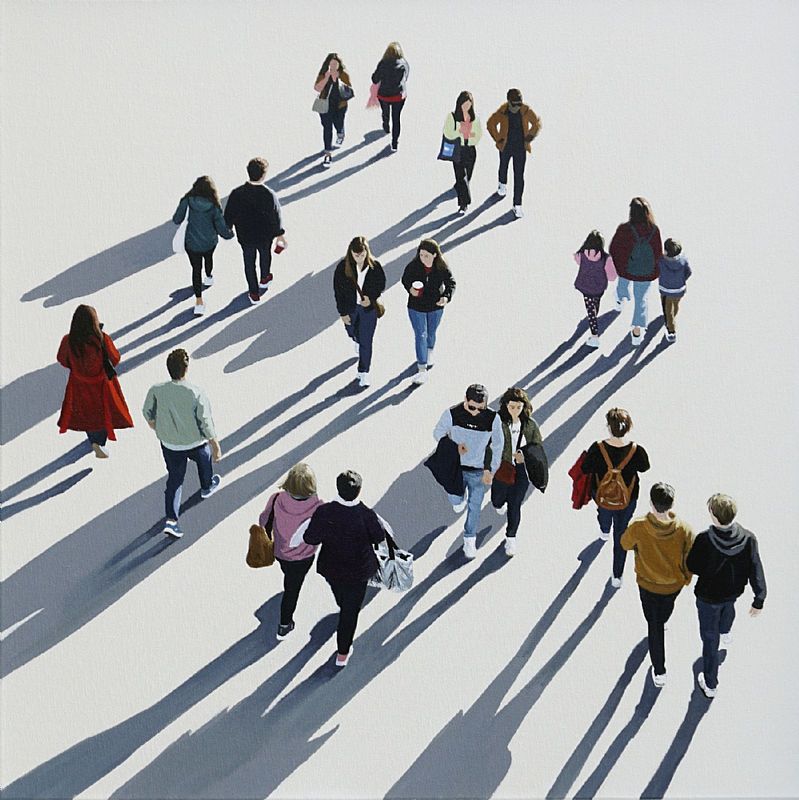 Pedestrians by Jo Quigley