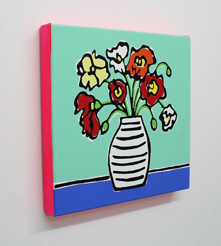 Poppies in Vase by Rachel Tighe