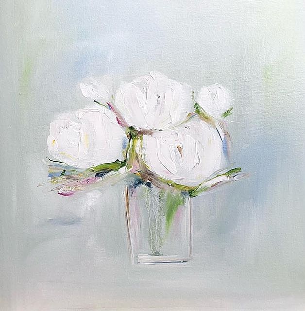 White Blooms by Samantha McCubbin