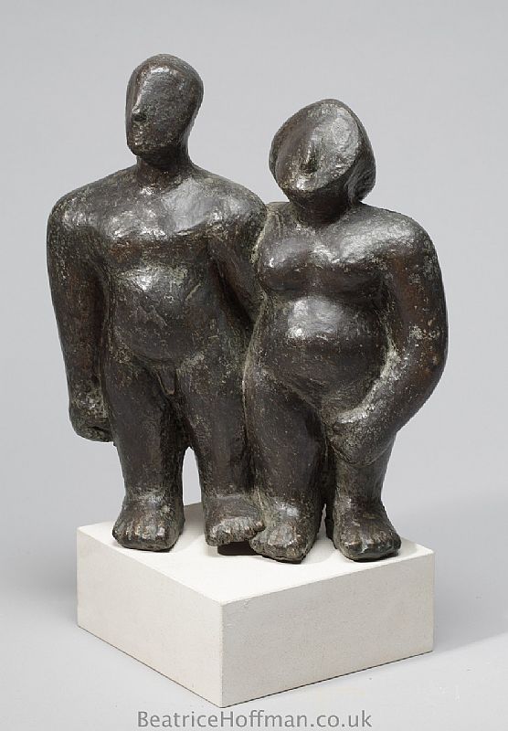 Couple Side By Side by Beatrice Hoffman