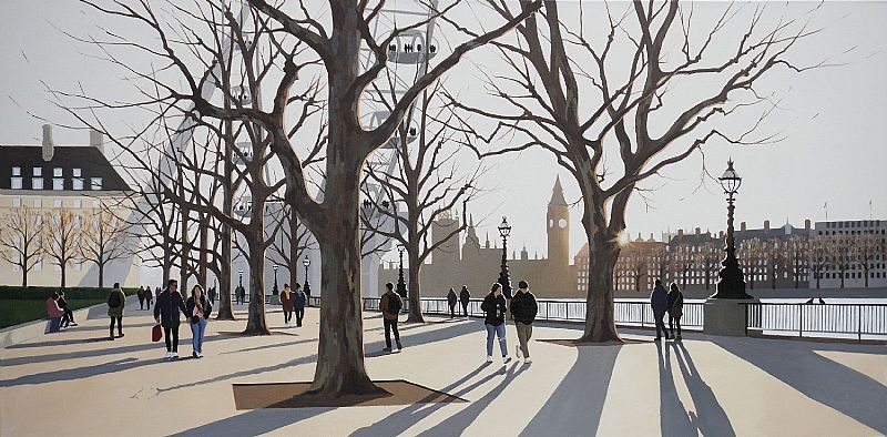 Sunset Stroll Westminster II by Jo Quigley