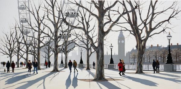 Winter Light Westminster by Jo Quigley