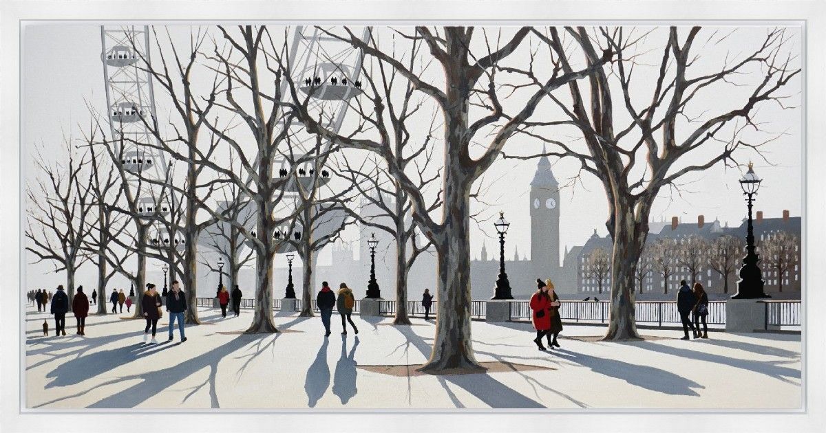 Winter Light Westminster by Jo Quigley