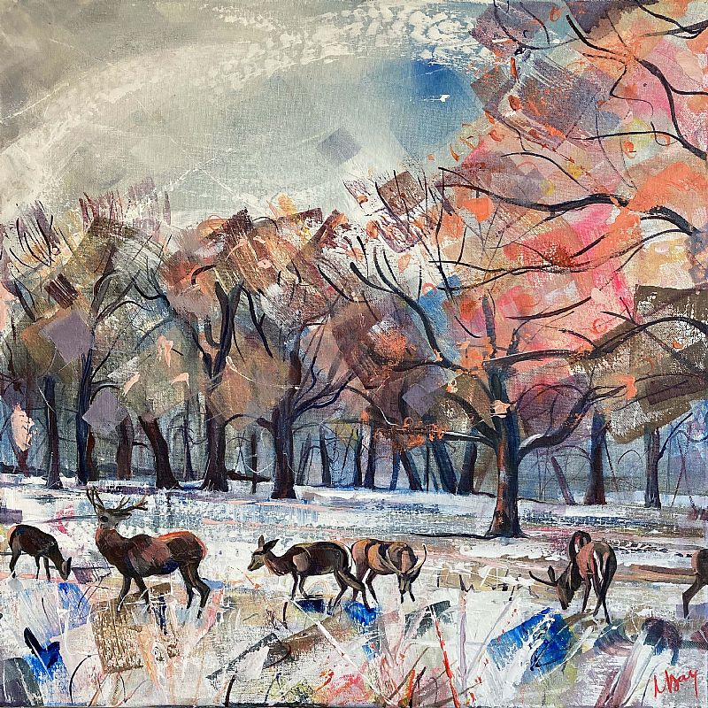Winter's Landscape I by Nadia Day
